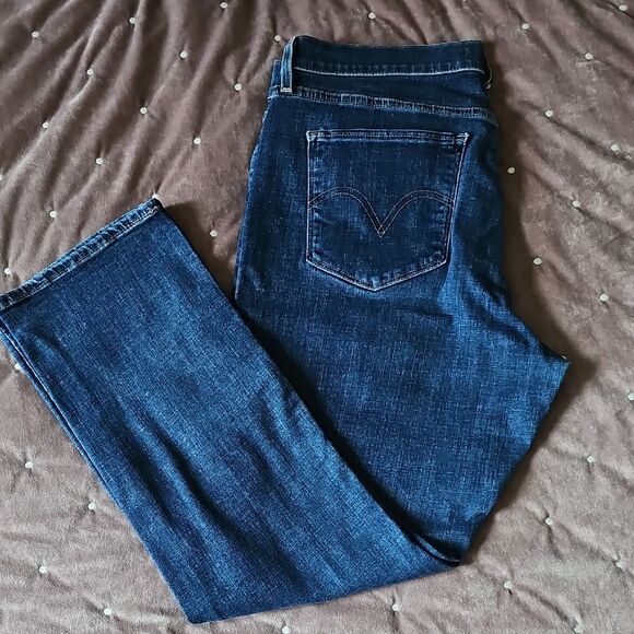 Levi's Classic Blue Denim Jeans, Size 12 - Picture 1 of 5